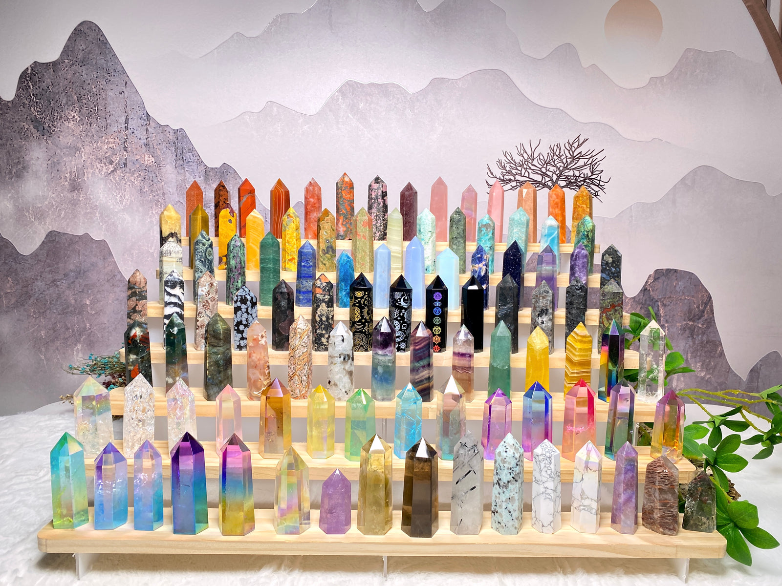 Crystal Towers & Points
