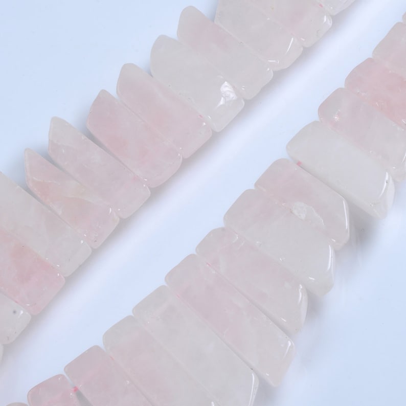 Pink Crystal Tower Beads – Natural Jewelry Making