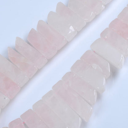 Pink Crystal Tower Beads – Natural Jewelry Making