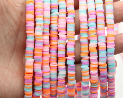 Wholesale Heishi Beads Collection: Polymer Clay & Vinyl Heishi for Dynamic Jewelry Designs