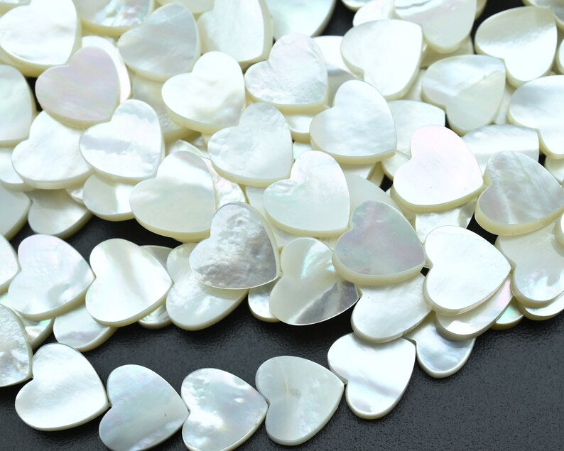 Elegant Mother of Pearl Shell Beads for Jewelry Making - Perfect for DIY Bracelets & Necklaces