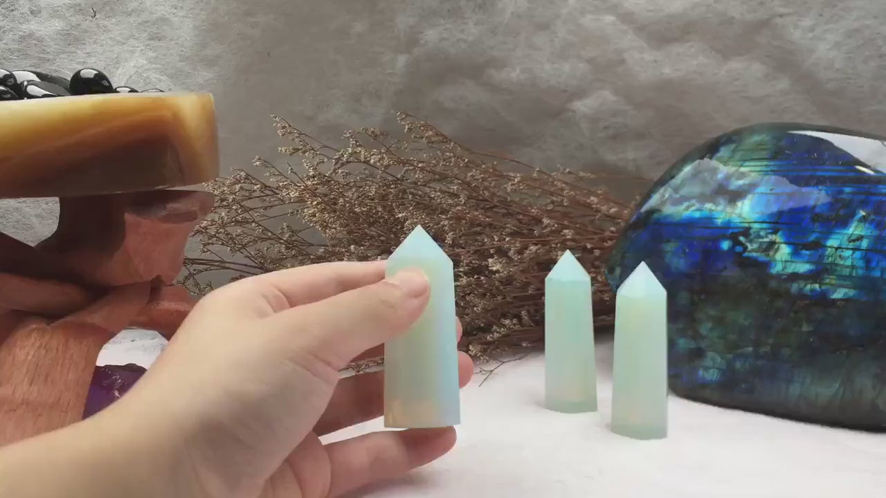 opalite tower crystal tower