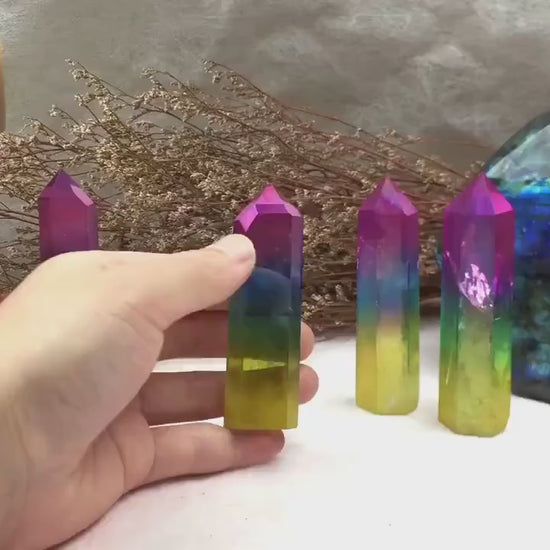 Arua Crystal quartz tower point