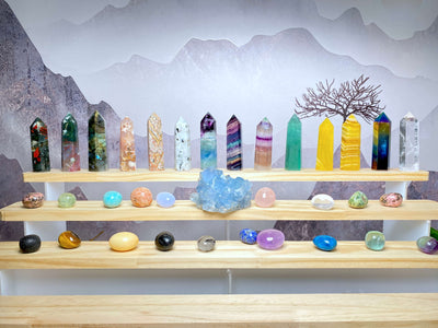 Crystal tower Wholesale nutural healing 100 kinds 400g