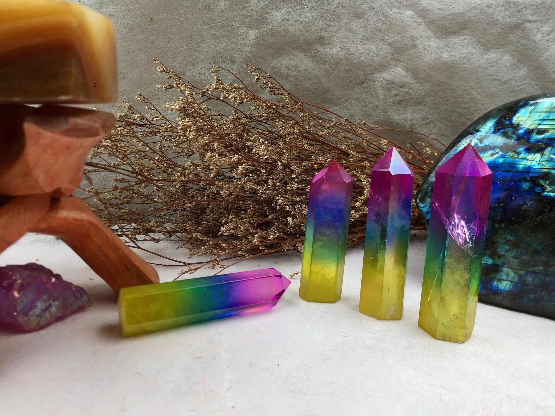 Arua Crystal quartz tower point