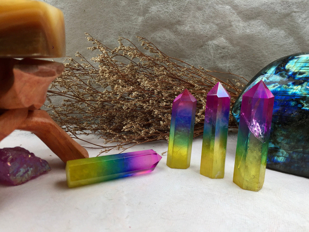 Arua Crystal quartz tower point