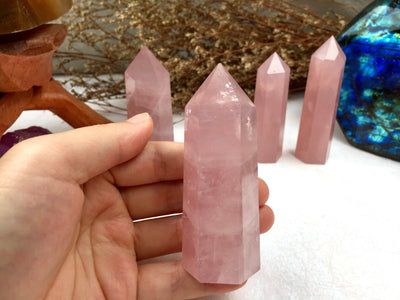 Healing Rose Quartz Crystal
