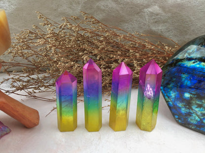 Arua Crystal quartz tower point