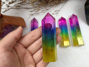 Arua Crystal quartz tower point