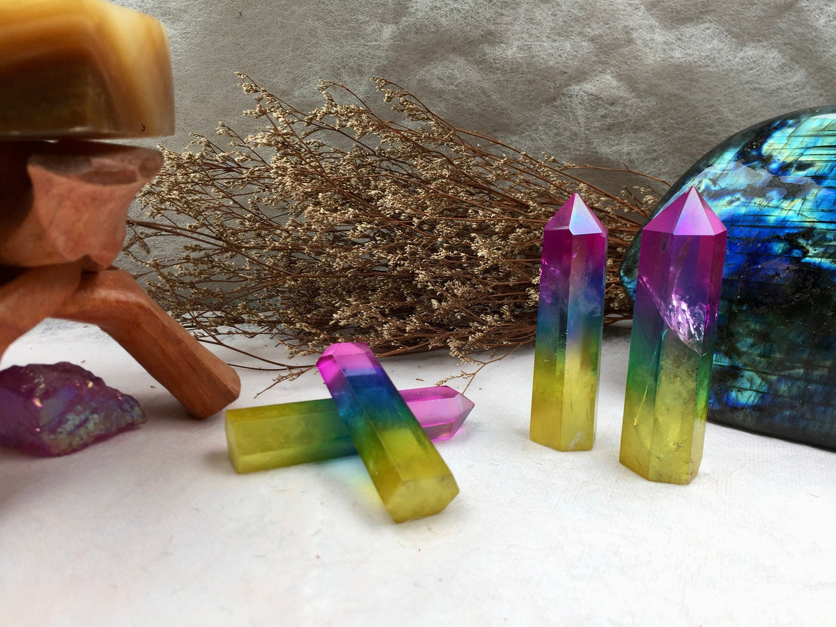 Arua Crystal quartz tower point