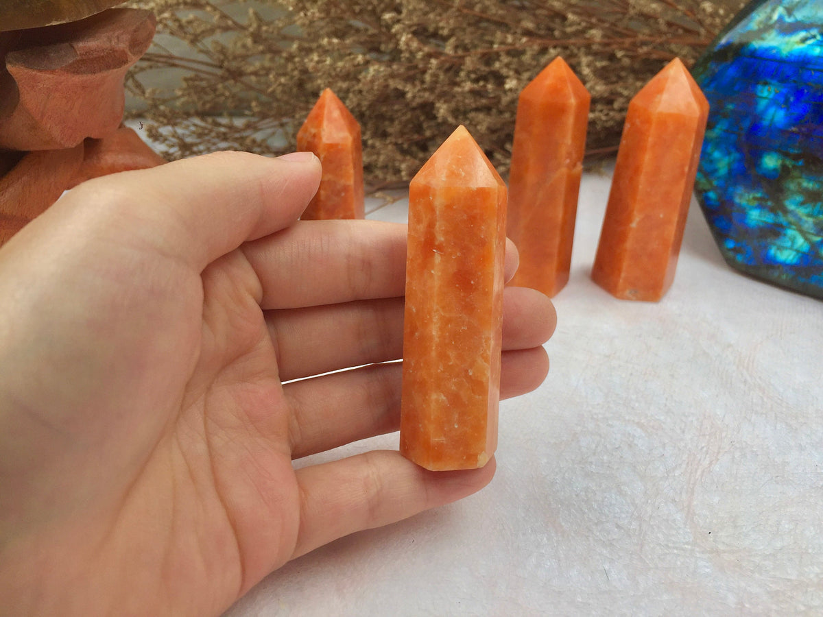 sunstone tower-point crystal tower gifts for friends new home gifts