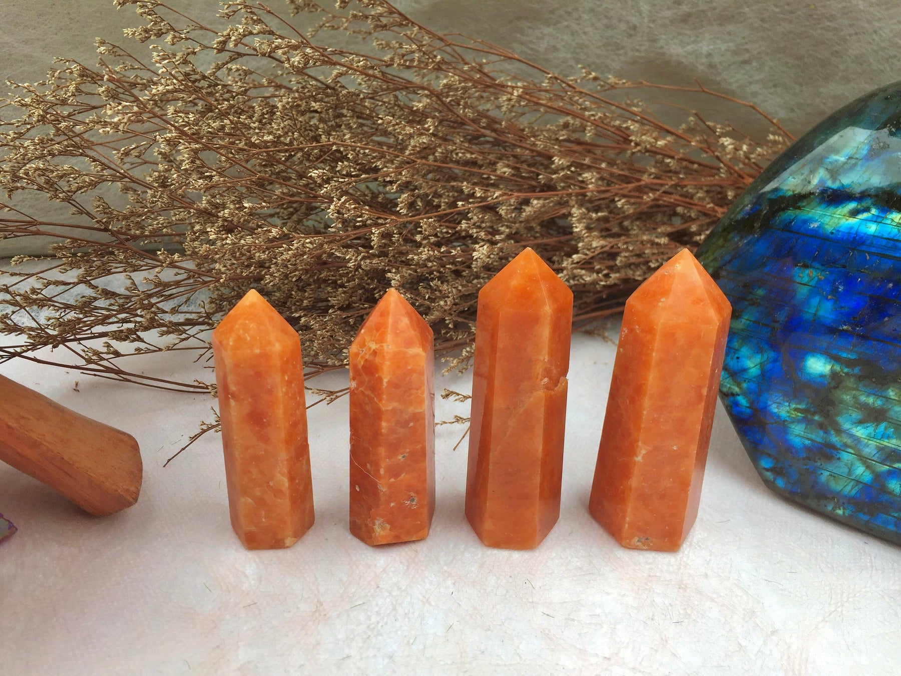 sunstone tower-point crystal tower gifts for friends new home gifts