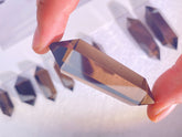smoky quartz double terminated smokey quartz double tower-point